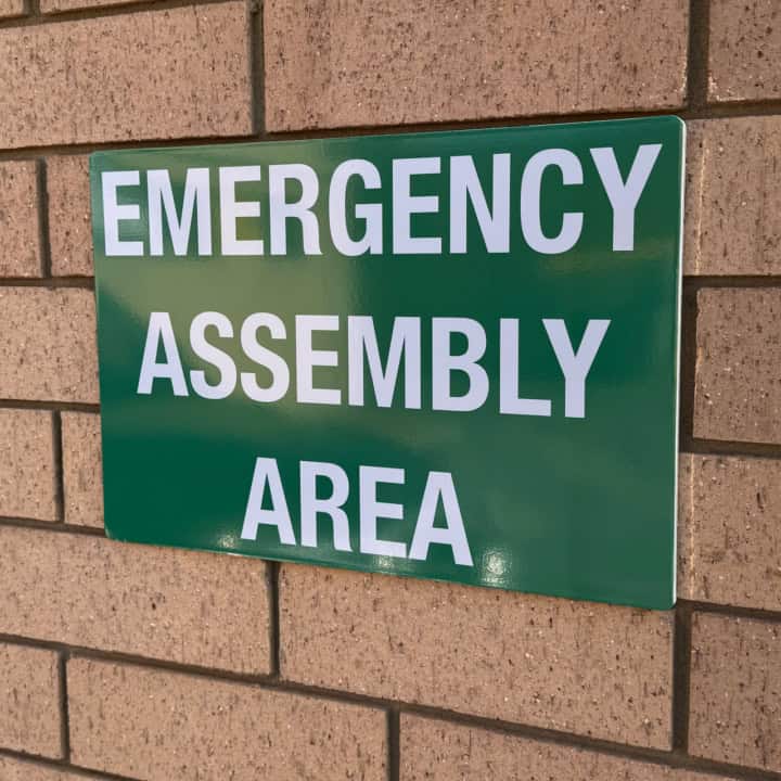 Aluminium composite signage