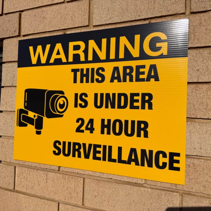 Corflute signs